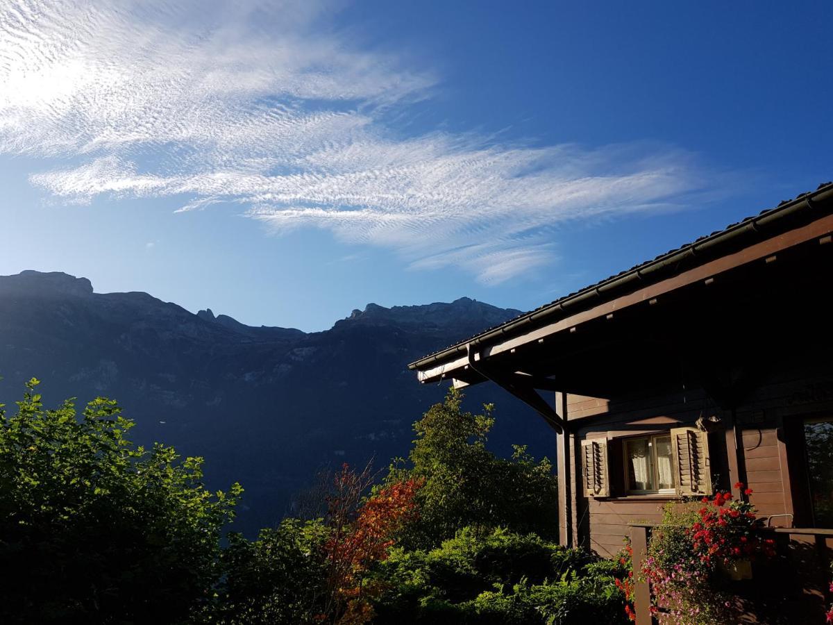 Ferienwohnung Selinda Niederried bei Interlaken エクステリア 写真